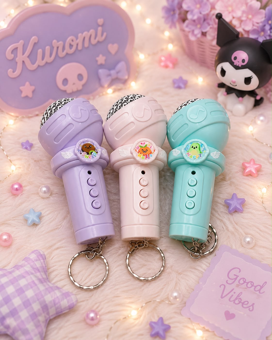 Mic Keychain